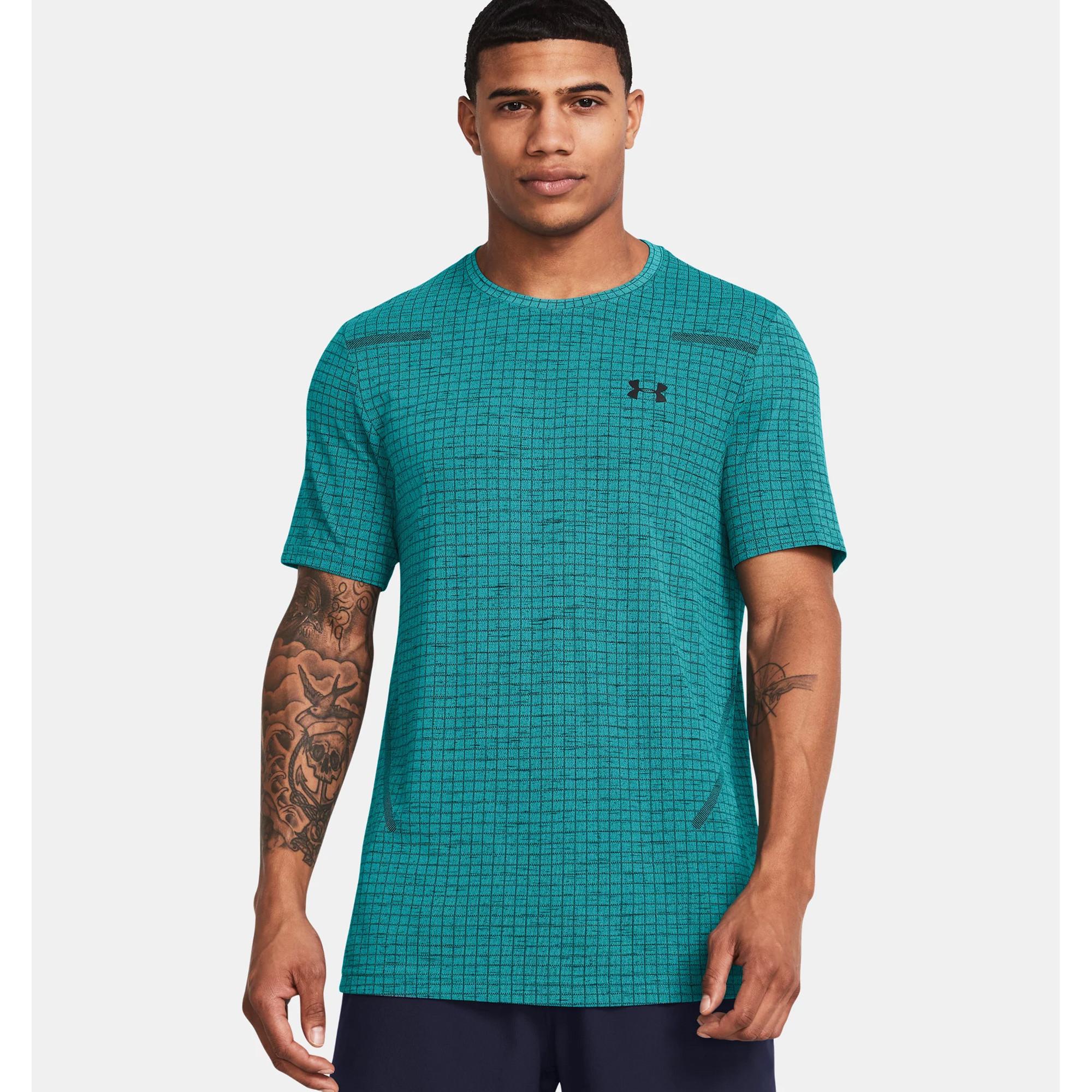 Image of T-shirt Herren Türkisblau L