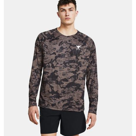 UNDER ARMOUR Pjt Rck IsoChill LS T-Shirt, Rundhals, langarm 