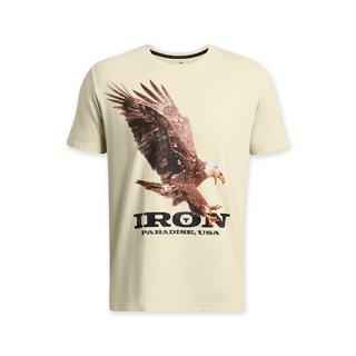 UNDER ARMOUR UA Pjt Rck Eagle Graphic SS T-Shirt, Rundhals, kurzarm 
