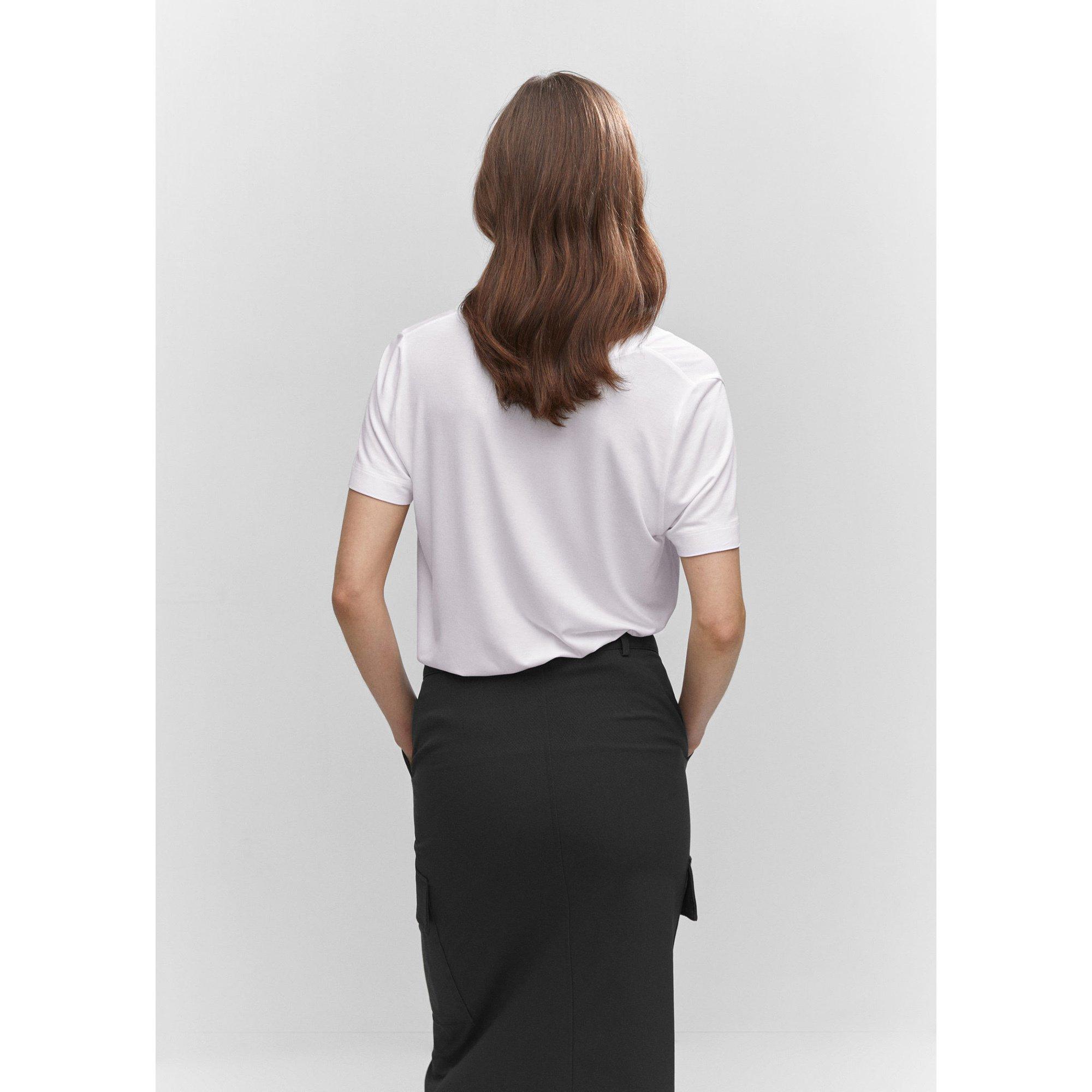 MANGO VISPI T-Shirt Scollo a V  