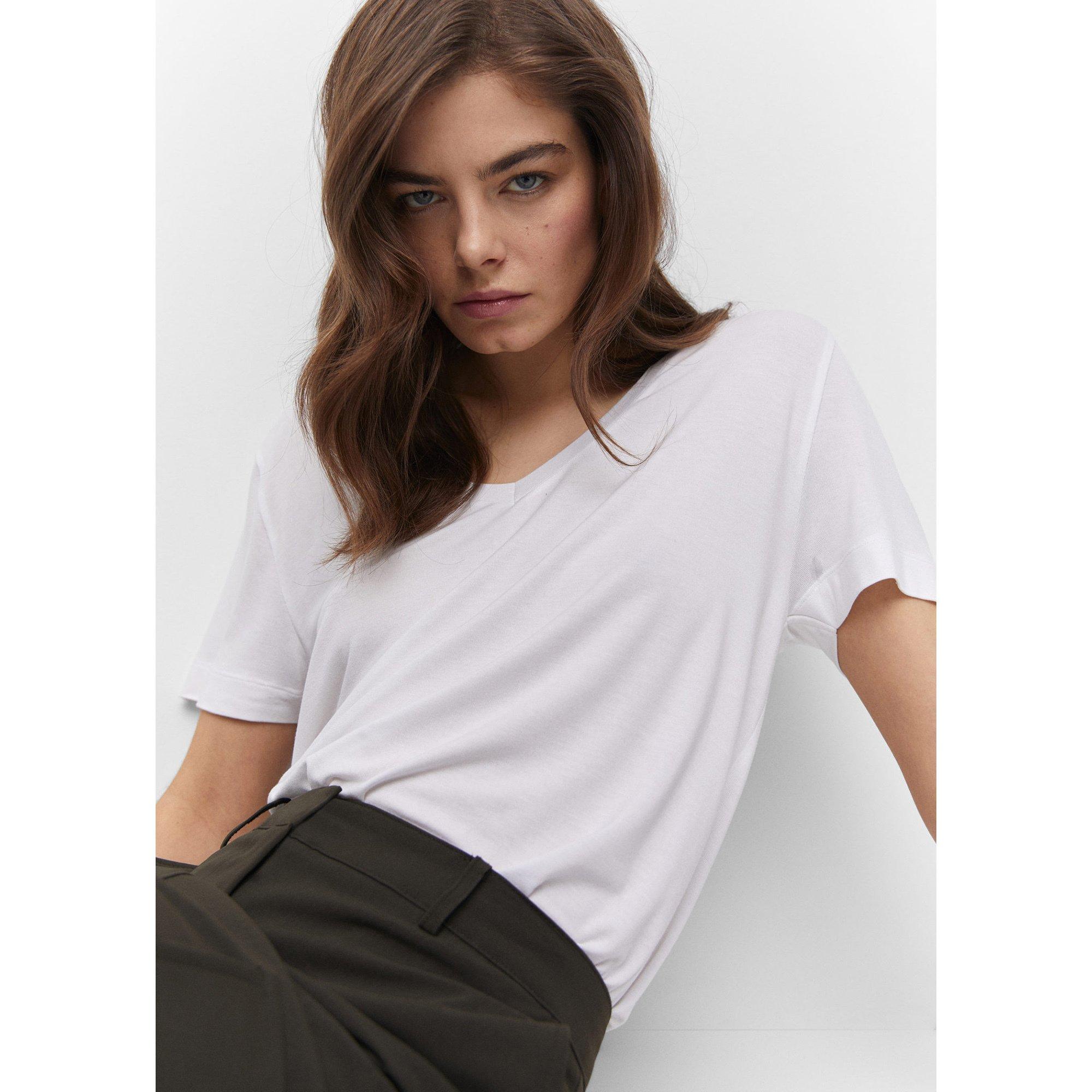 MANGO VISPI T-Shirt Scollo a V  