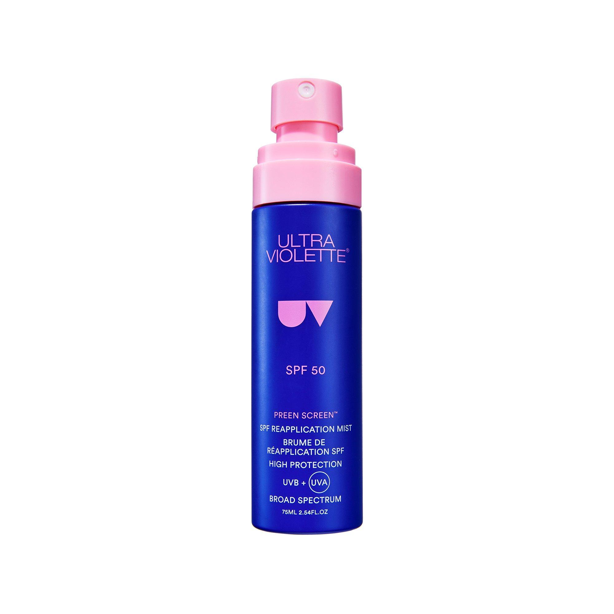 ULTRA VIOLETTE  Preen Screen SPF50 - Sonnenschutz-Gesichtsspray 