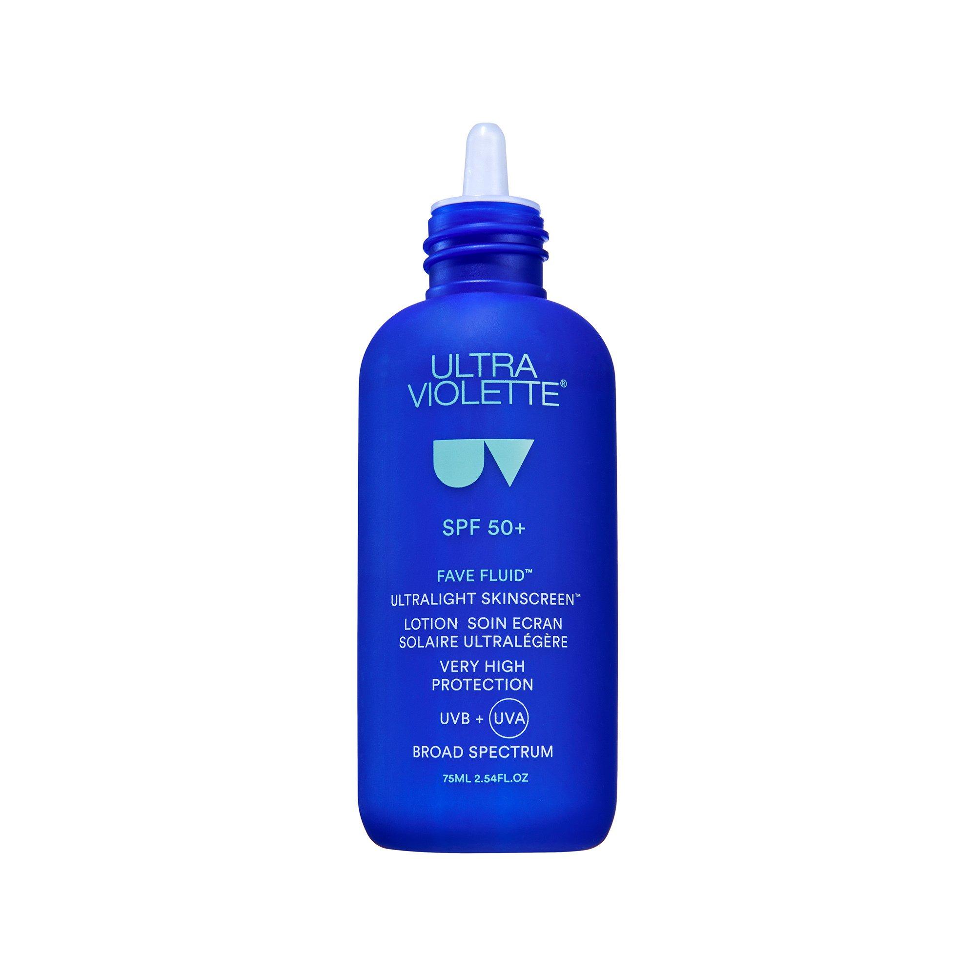 ULTRA VIOLETTE  Fave Fluid SPF50 - Lotion Soin Ecran Solaire Ultra Legere 