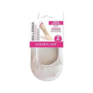 GOLDEN LADY Ballerine Coton Protège-bas Duopack  