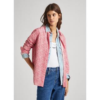 Pepe Jeans London Becca Fantasia Floreale Camicetta Maniche Lunghe  
