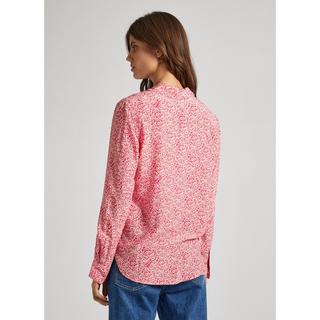 Pepe Jeans London Becca Fantasia Floreale Camicetta Maniche Lunghe  