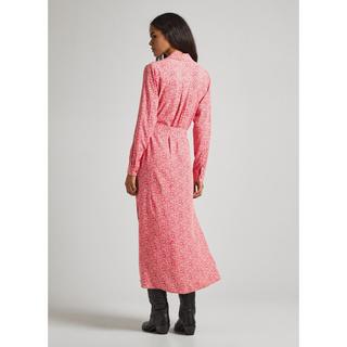 Pepe Jeans London Brooke Robe Midi à Motif Floral  