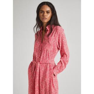 Pepe Jeans London Brooke Robe Midi à Motif Floral  