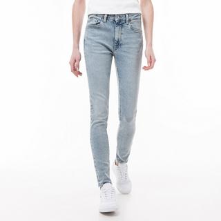 Pepe Jeans London Skinny Fit High Waist Acid Wash Jeans  
