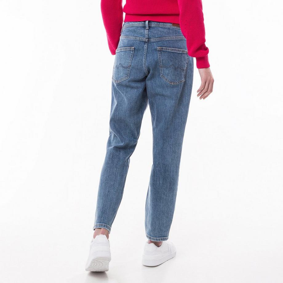 Pepe Jeans London Straight Tapered High Waist Jeans  