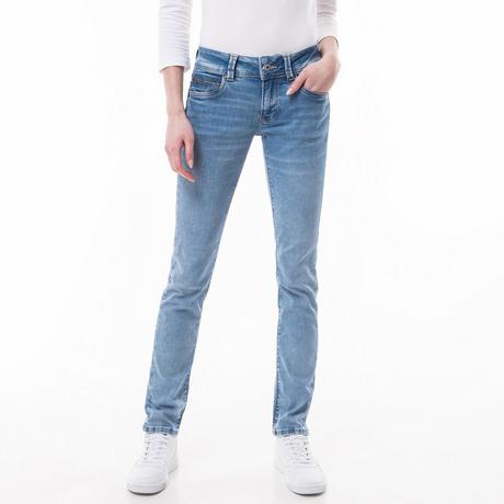 Pepe Jeans London Slim Low Waist Used Look Jeans  