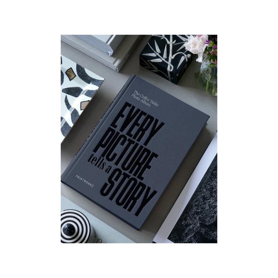 PRINTWORKS Album creativo con rilegatura di tela Every picture tells a story 