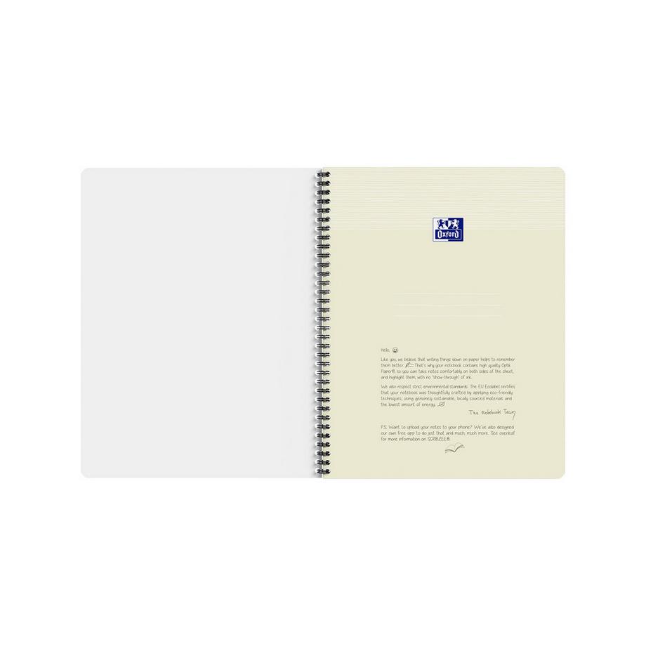 Oxford Spiralheft, kariert Origins 