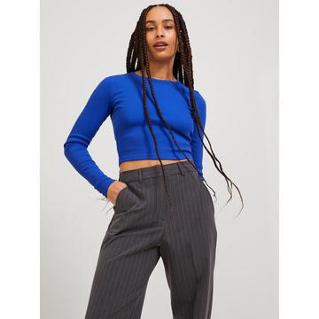 T-shirt girocollo, maniche lunghe