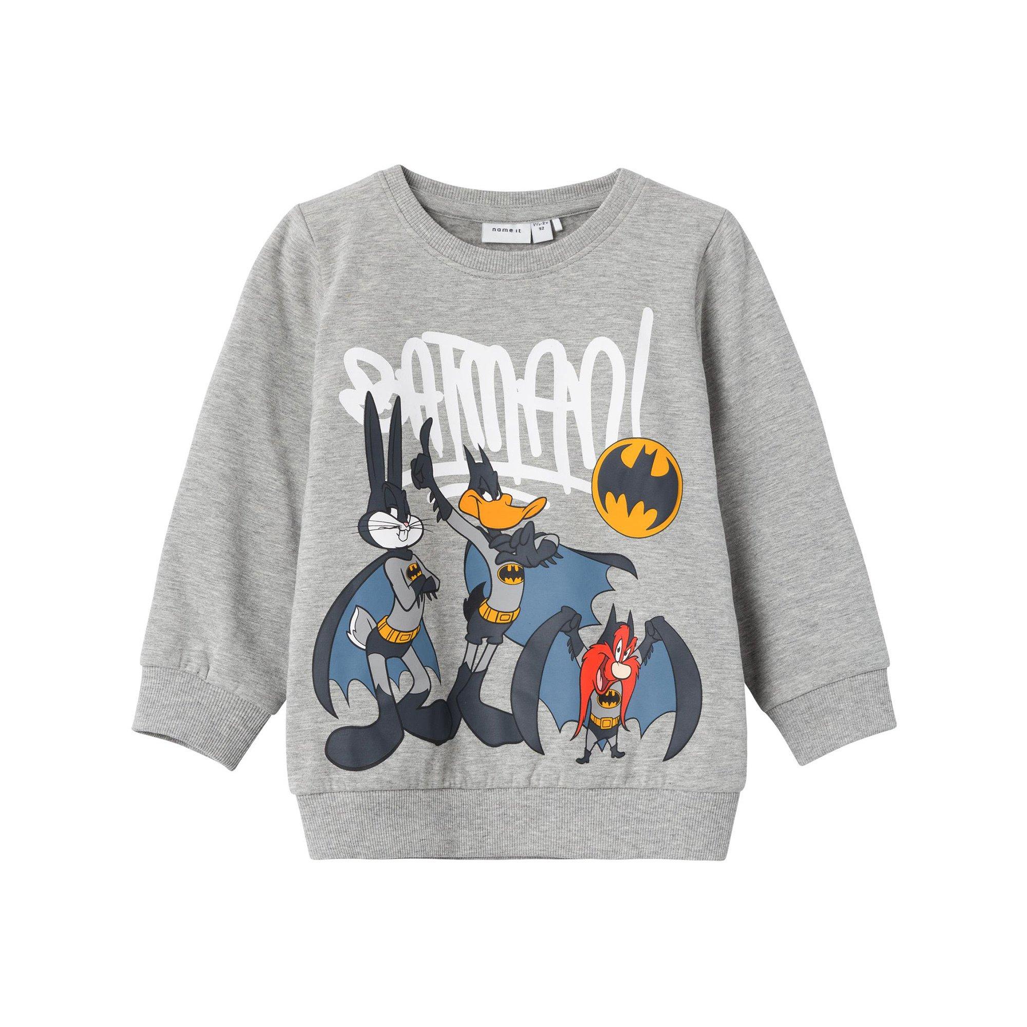 Image of Sweatshirt Jungen Grau Melange 86