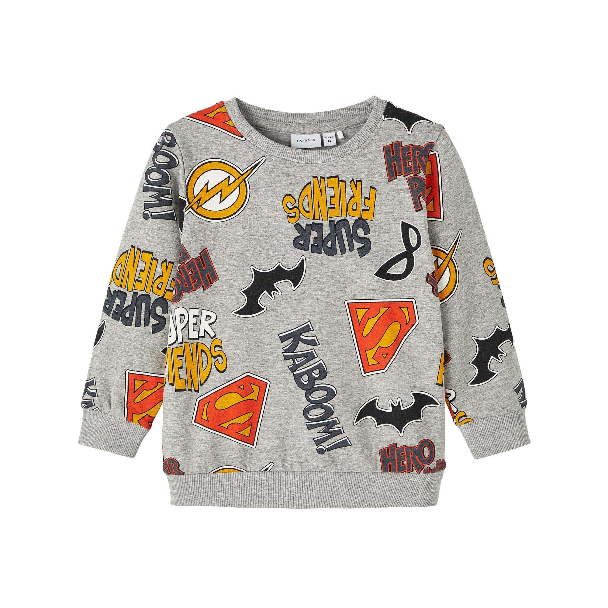 Image of Sweatshirt Jungen Grau Melange 104