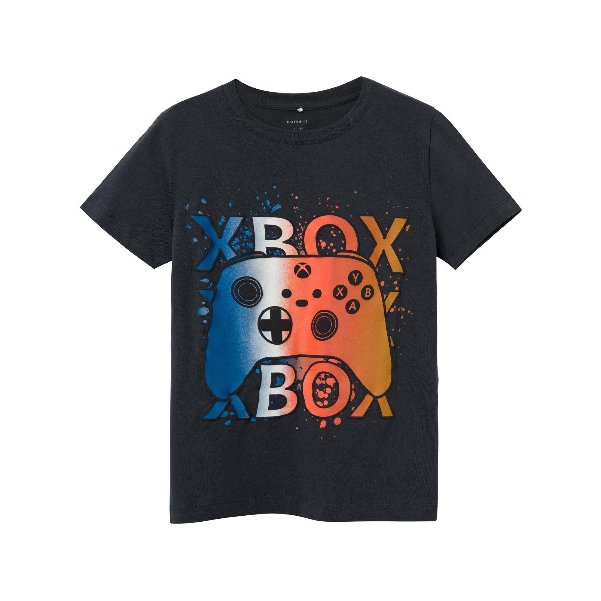 Image of T-shirt, Kurzarm Jungen Anthrazit 116