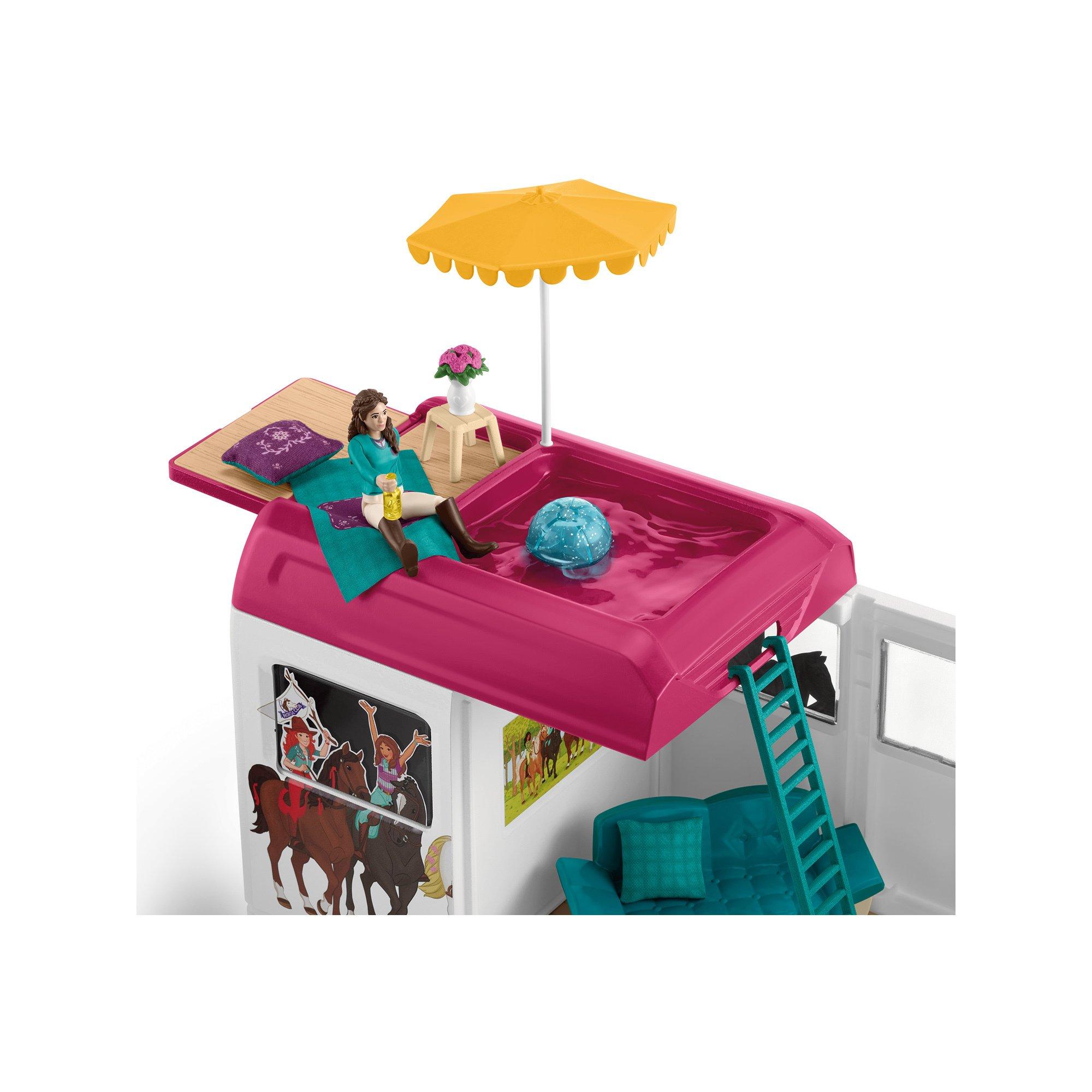 Schleich  42619 Camping-Car Equestre 