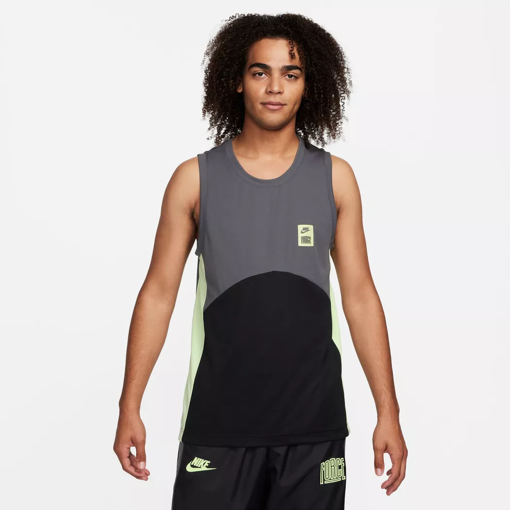 Nike M Nk Df Starting5 Jsy Tank Top Gray M