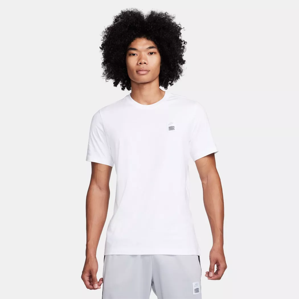 Nike - Basketball T-Shirt, kurzarm, M Nk Tee St 5, XL, Weiss