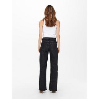 ONLY Jeans Vita Alta Gamba Larga  