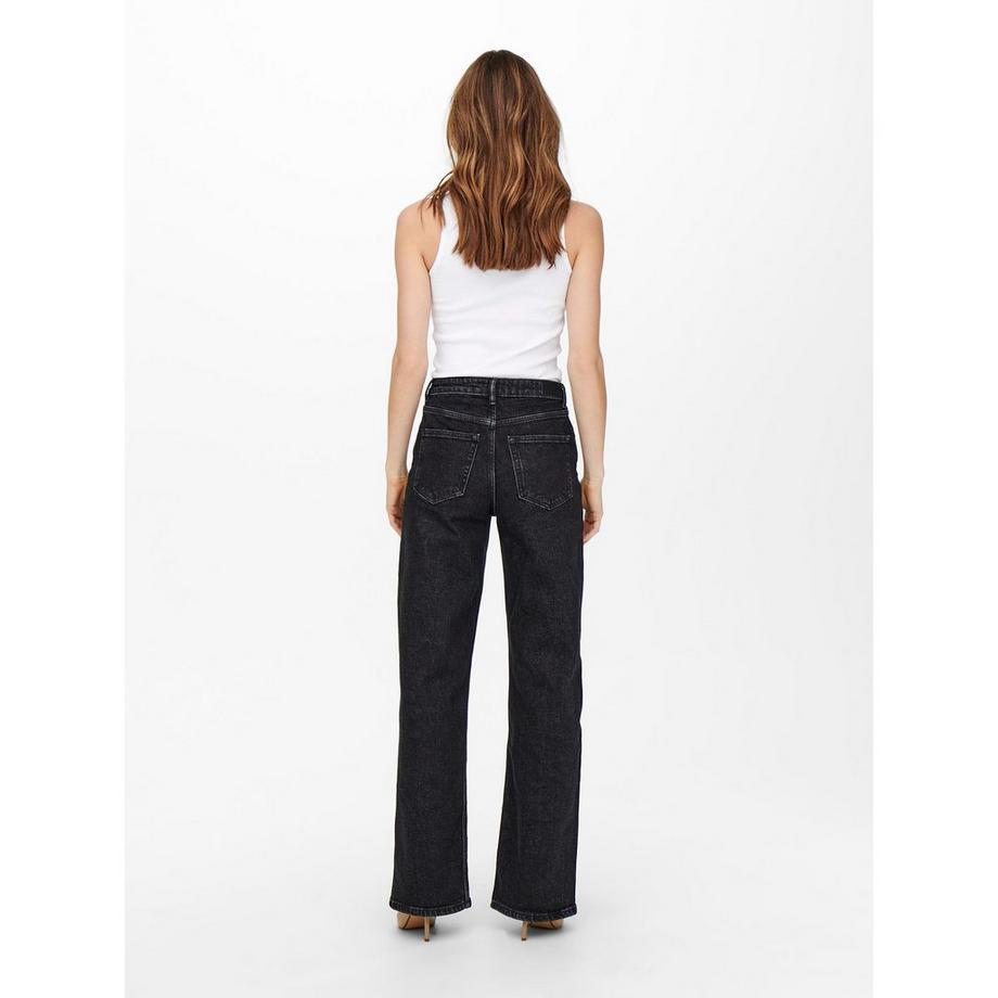 ONLY Jeans a vita alta a gamba larga  