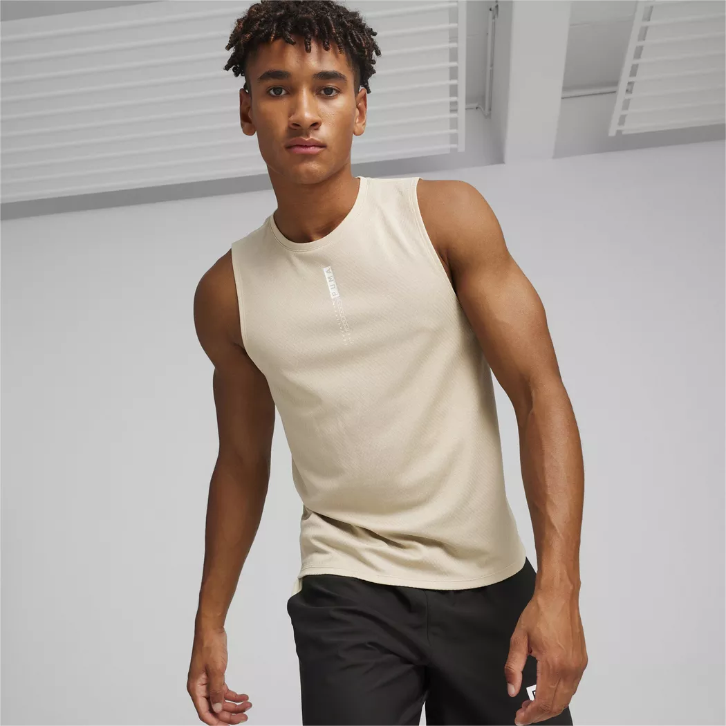 Puma - Tank Top, für Herren, Beige, Größe XXL