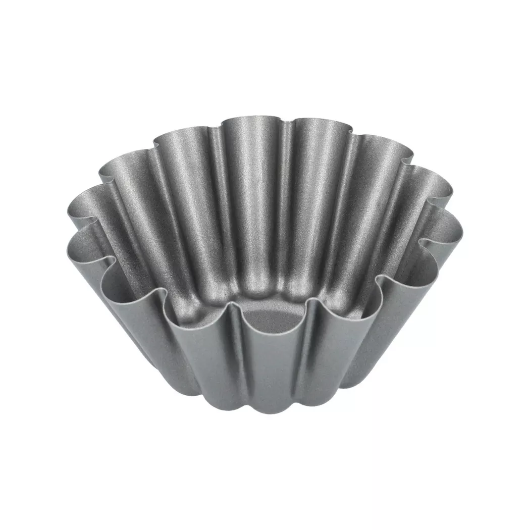 BIRKMANN - Brioche-Backformen-Set, 10cm, Grau