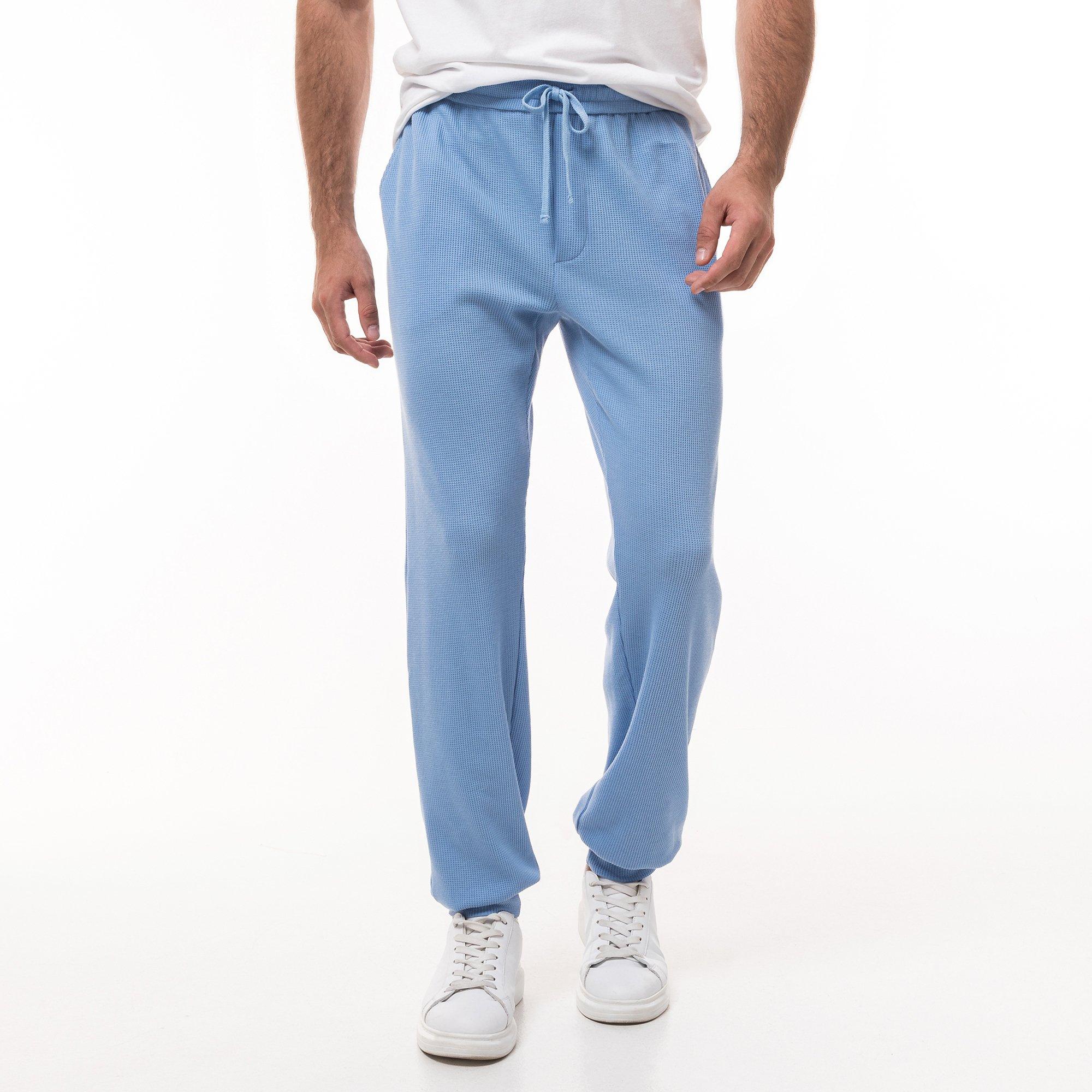 Image of Trainerhose Herren Hellblau L