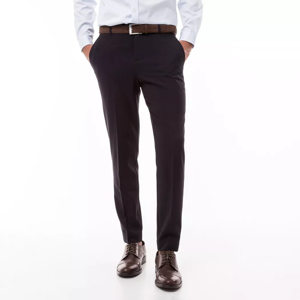 Manor Man - Lange Hose, Slim Fit, für Herren, Marine, Größe 56