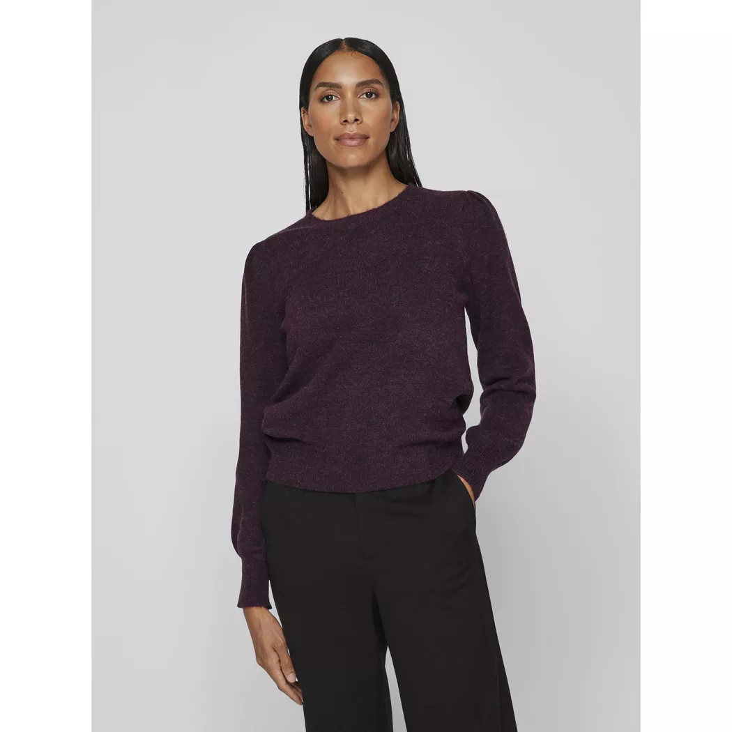VILA - Pullover, für Damen, Weinrot, Größe S