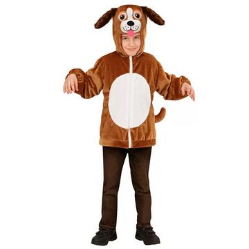 Costume da cane in peluche per bambini, taglia 104