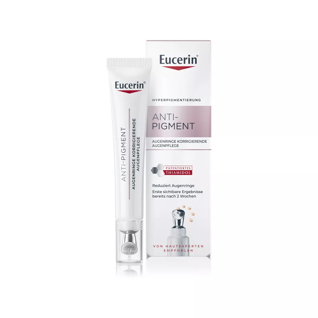 Eucerin - Anti-pigment Augenringe Korrigierende Augenpflege, 15 ml, Rose