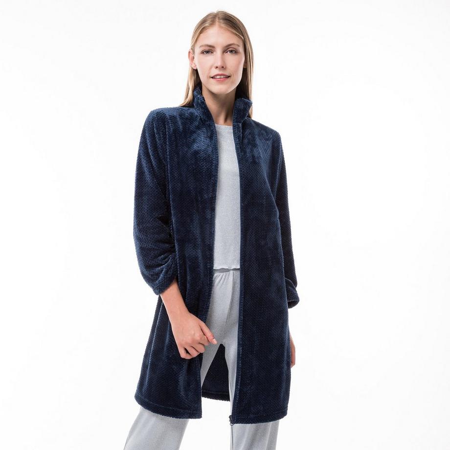 Manor Woman Peignoir long coupe droite  