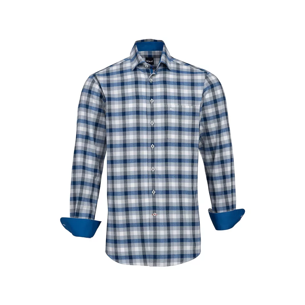 Kauf - Hemd, für Herren, Blau, Größe 38