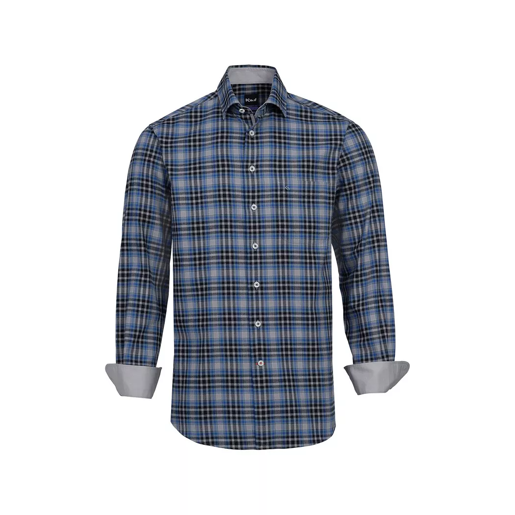 Kauf - Hemd, für Herren, Blau, Größe 38