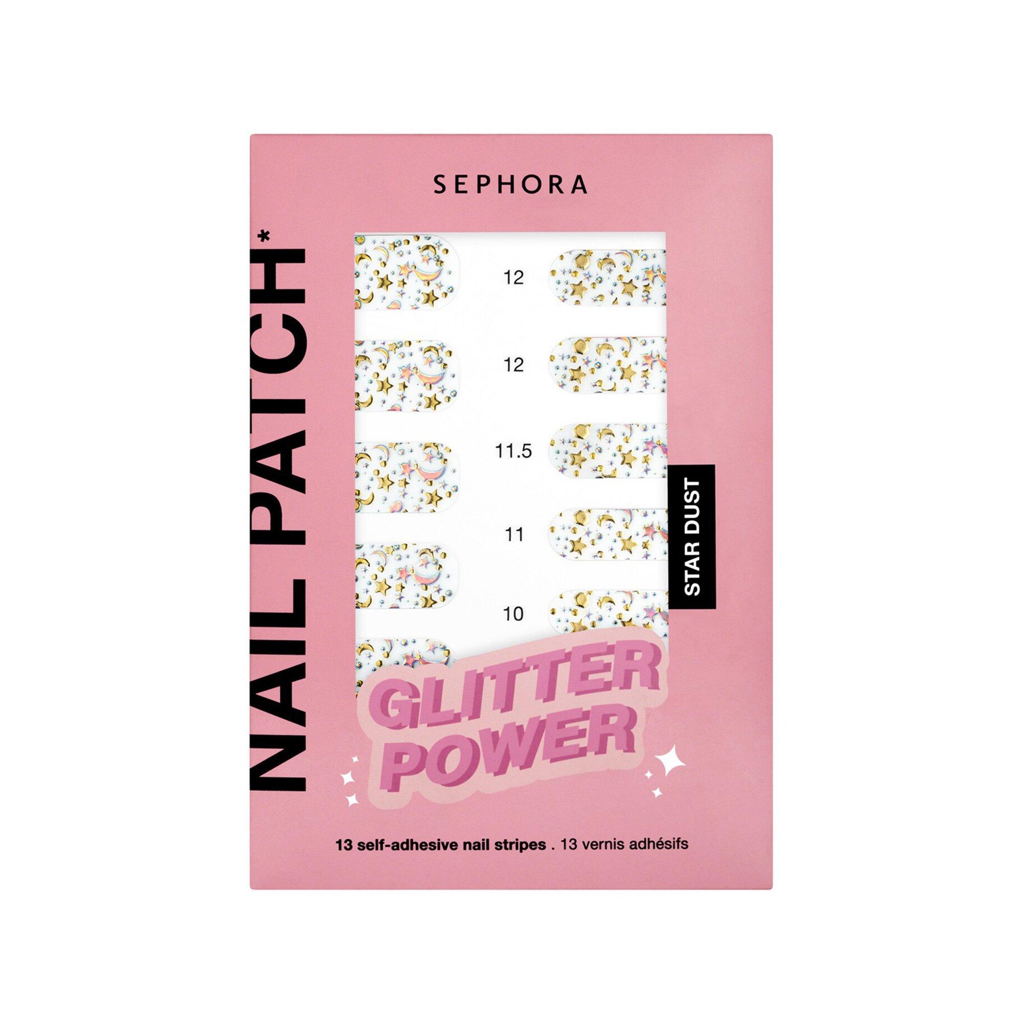 Image of Nail Patches - Nagellack-sticker Damen Glitter power - star dust 13STK