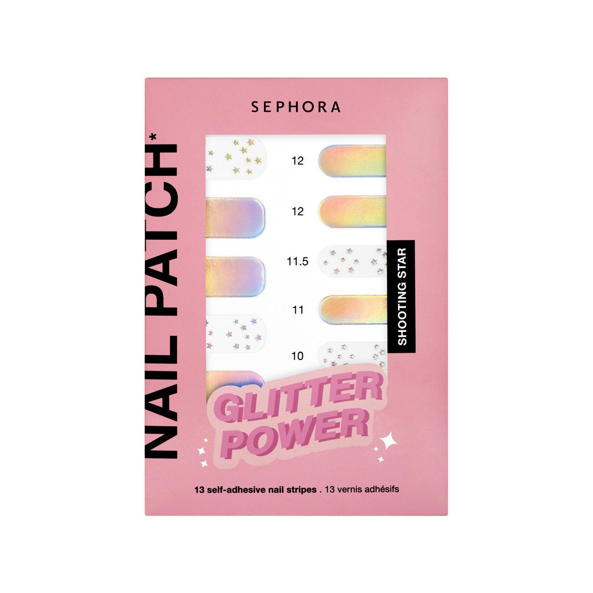 Image of Nail Patches - Nagellack-sticker Damen Glitter power - shooting star 13STK