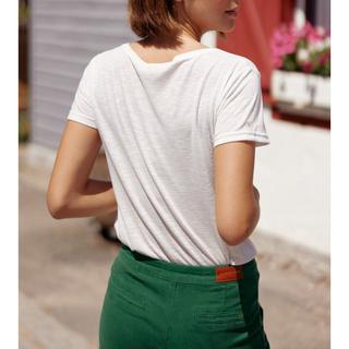 La Petite Etoile Elvie Col V Manches Courtes T-Shirt  