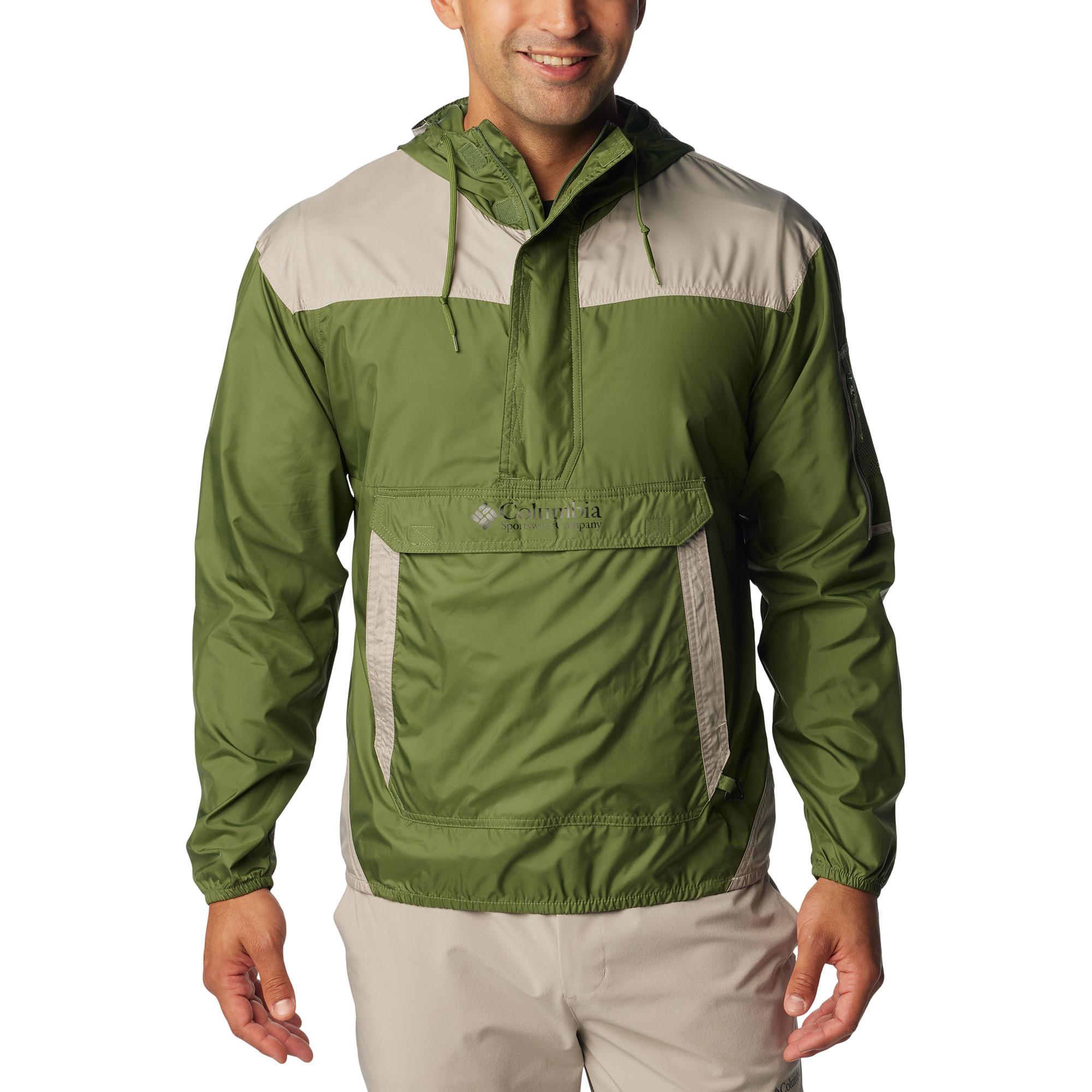 Image of Anorak, Langarm Herren Dunkelgrün M