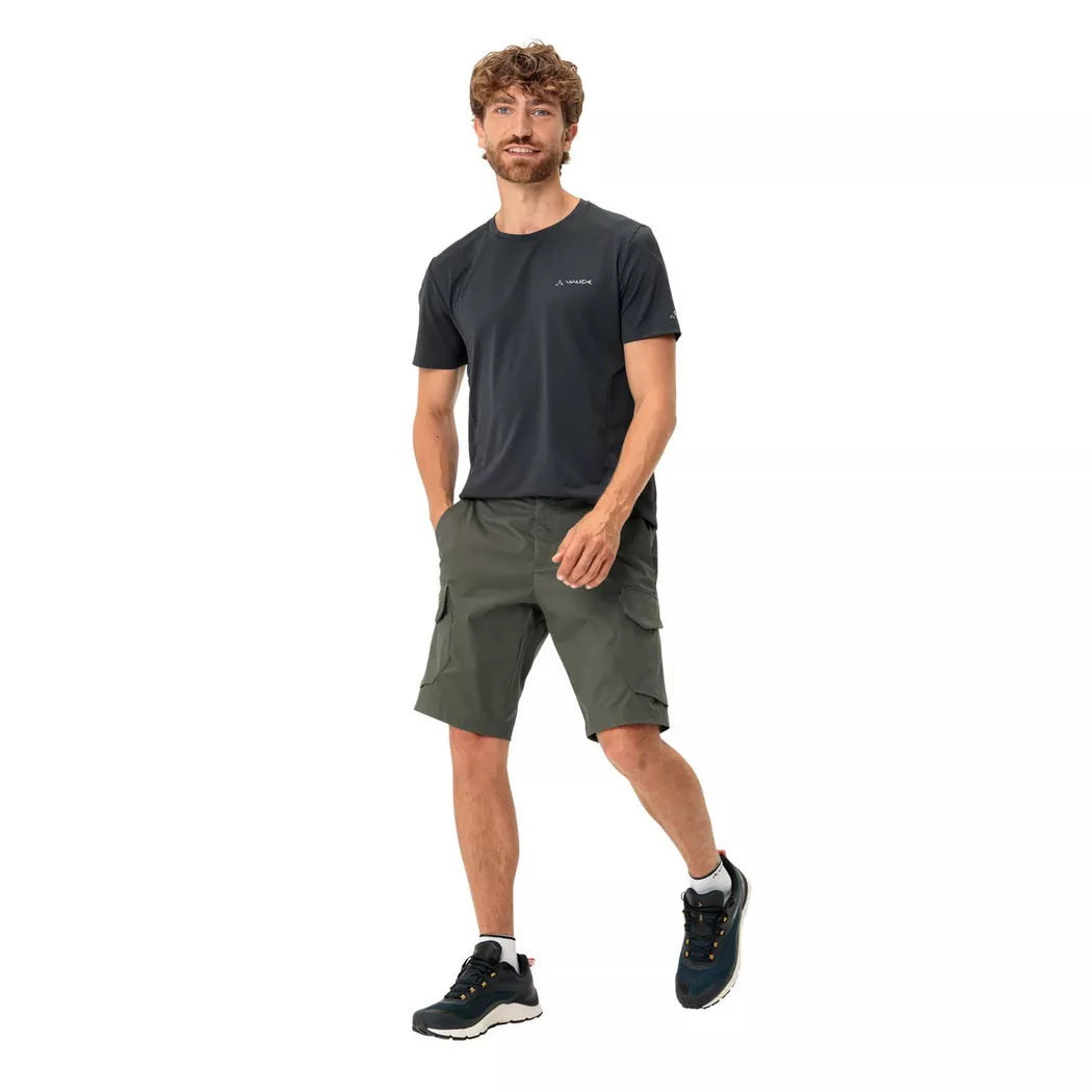 VAUDE Neyland Cargo Shorts Men Olive Green 46