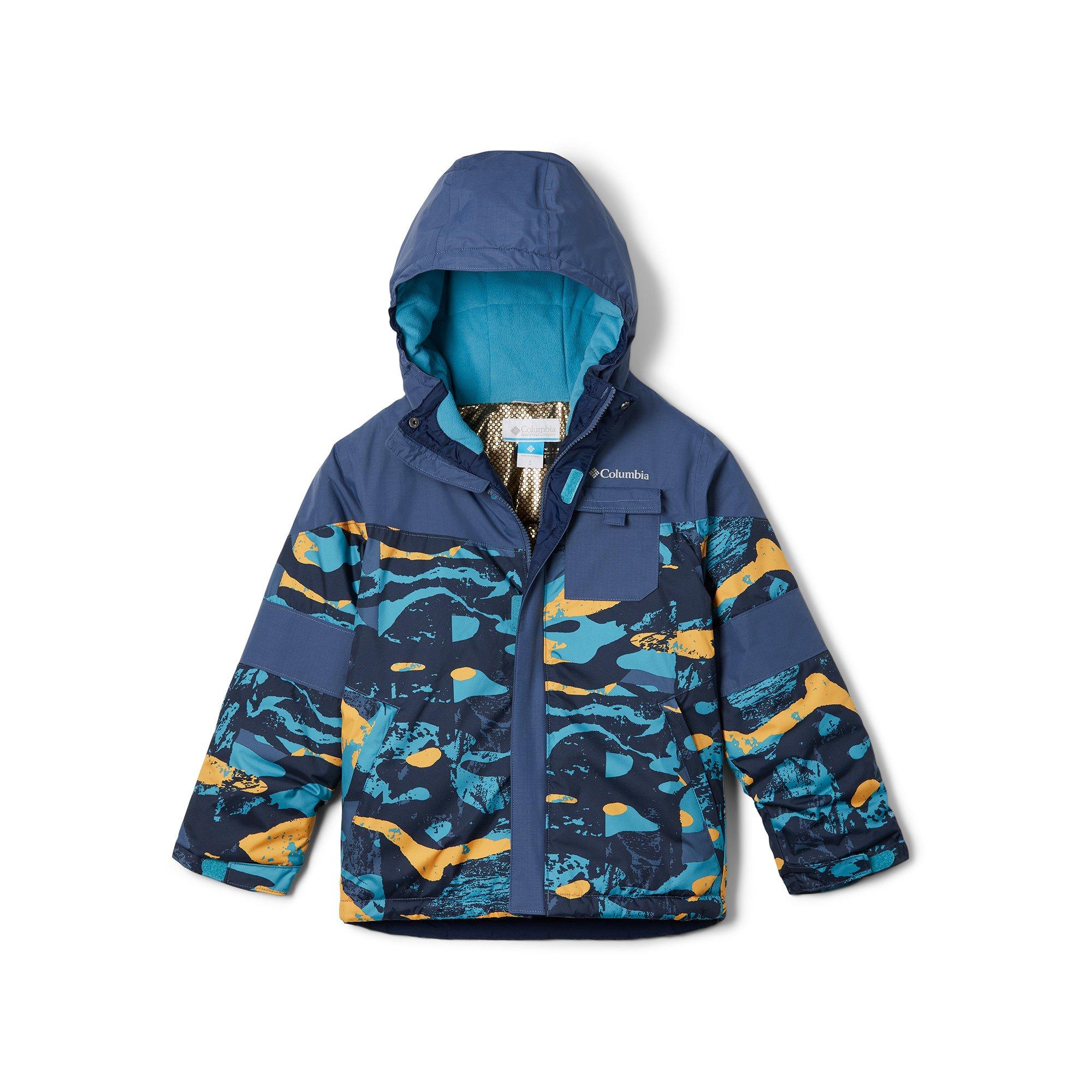 Image of Skijacke, Mit Kapuze Unisex Multicolor L