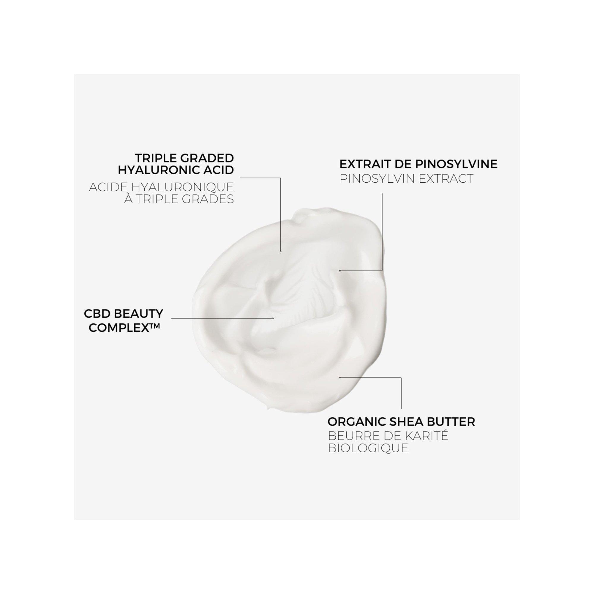 I.D. Swiss Botanicals  Crème De Nuit Nourrissante Riche en Acide Hyaluronique & Beurre de Karité 