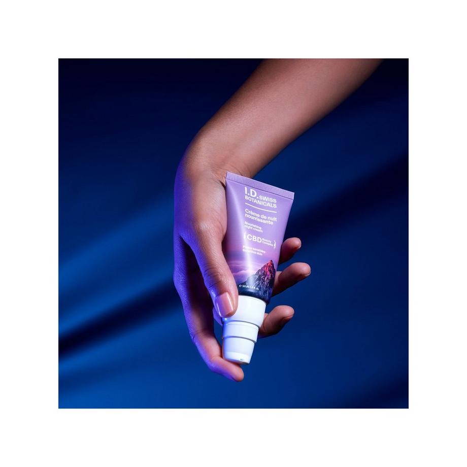 I.D. Swiss Botanicals  Reichhaltige Nachtcreme mit Hyaluronsäure und Sheabutter 