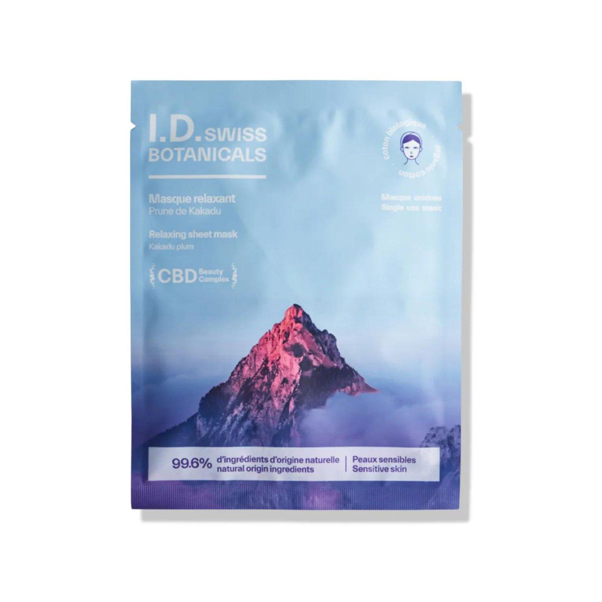 I.D. Swiss Botanicals  Masque Neurocosmétique Relaxant 