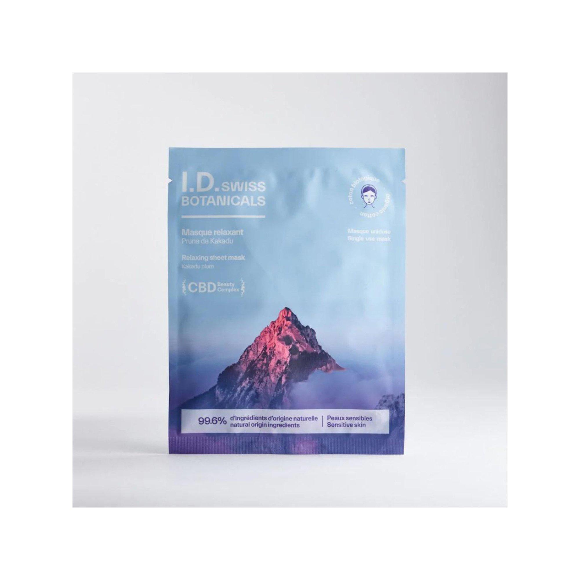 I.D. Swiss Botanicals  Masque Neurocosmétique Relaxant 