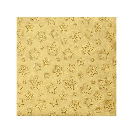 Home Fashion Tovaglioli di carta natalizi, 20 pezzi Embossed Stars 