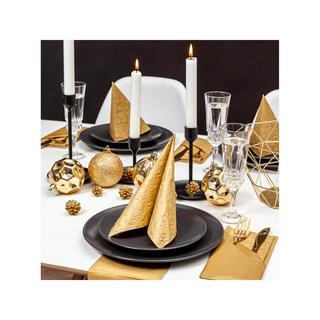 Home Fashion Serviettes en papier Noël, 20 pièces Embossed Stars 