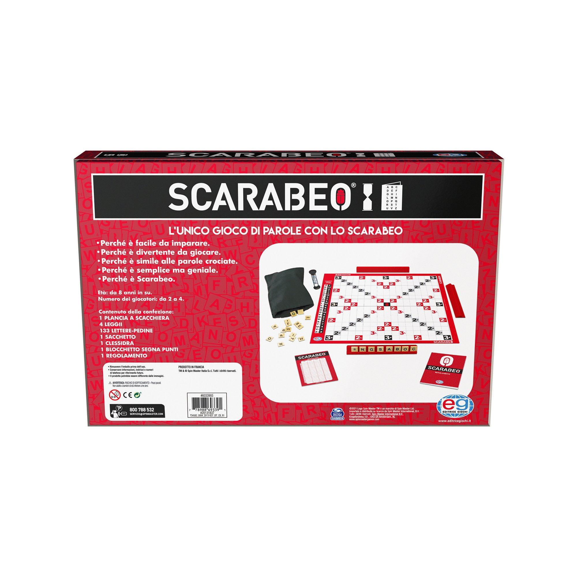 Spin Master Games  Scarabeo Classico, Italiano 