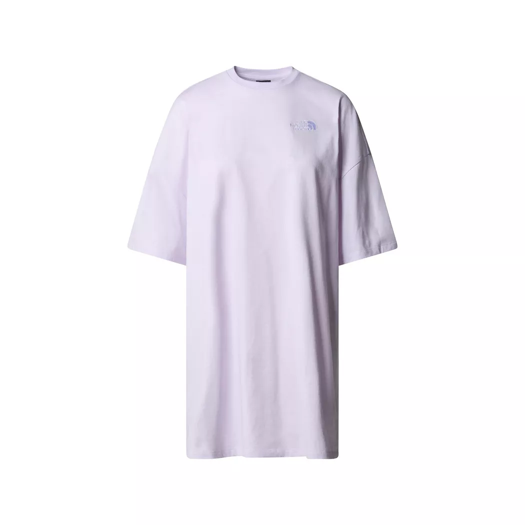 The North Face W S/S Simple Dome Tee Dress Purple S